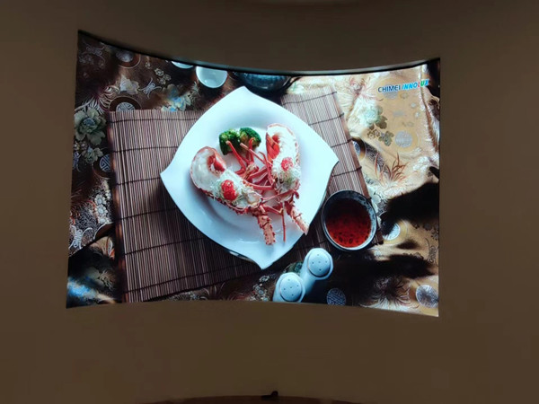 二道江室内P2.5弧形LED屏